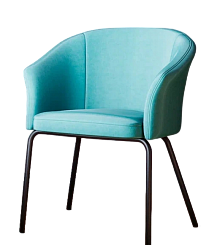 Стул DC-2310 (каркас черный тк.тиффани/ Velvet HLR-58) Стул DC-2310 (каркас черный тк.тиффани/ Velvet HLR-58)