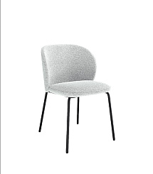 Стул KENNER 304SD черный/серебристый микробукле Стул KENNER 304SD черный/серебристый микробукле